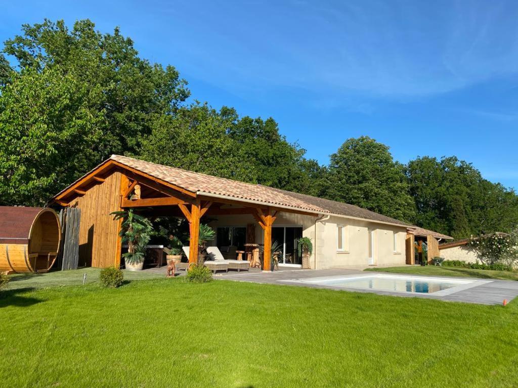 Vila Le Refuge Des Epicuriens Eymet Exteriér fotografie