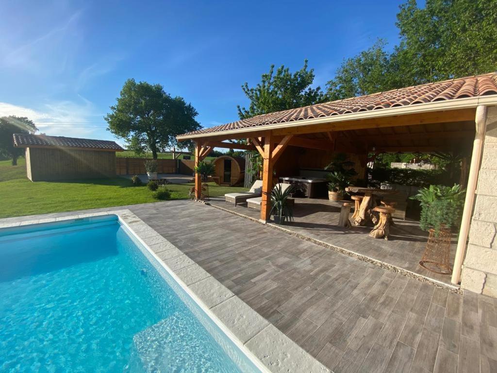 Vila Le Refuge Des Epicuriens Eymet Exteriér fotografie