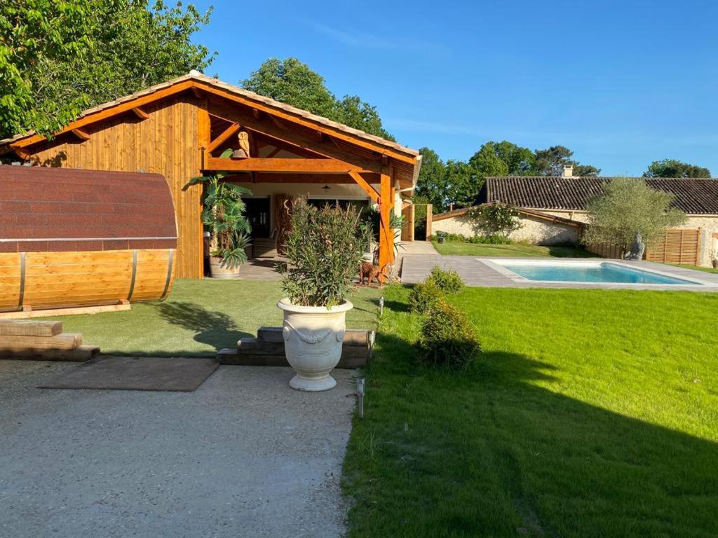 Vila Le Refuge Des Epicuriens Eymet Exteriér fotografie