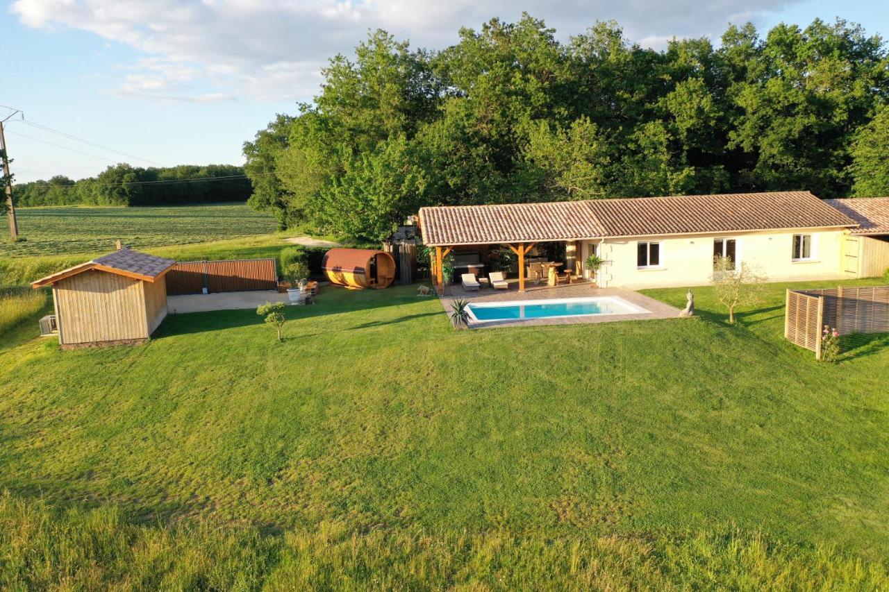 Vila Le Refuge Des Epicuriens Eymet Exteriér fotografie